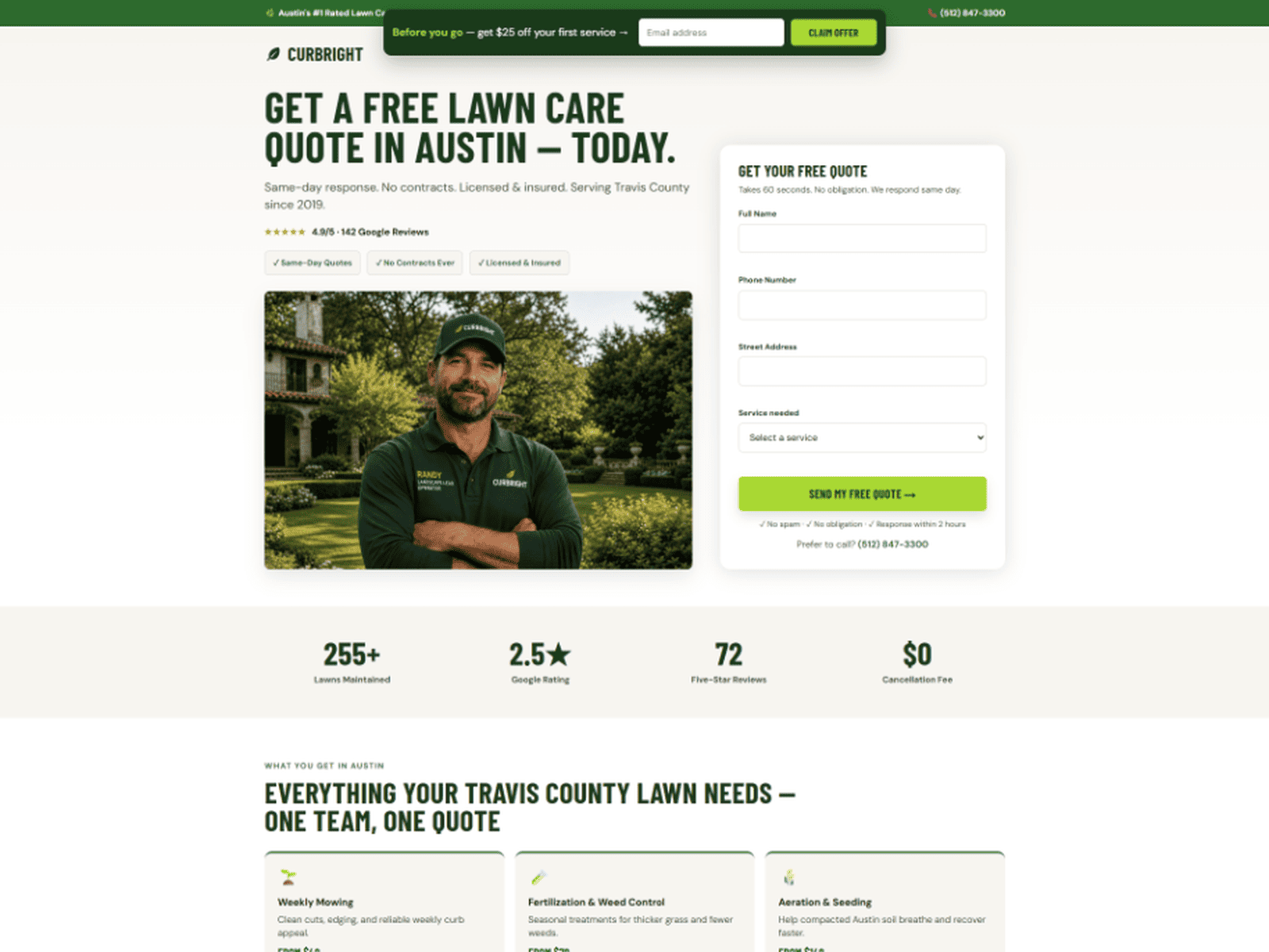 Landing Page Project 1
