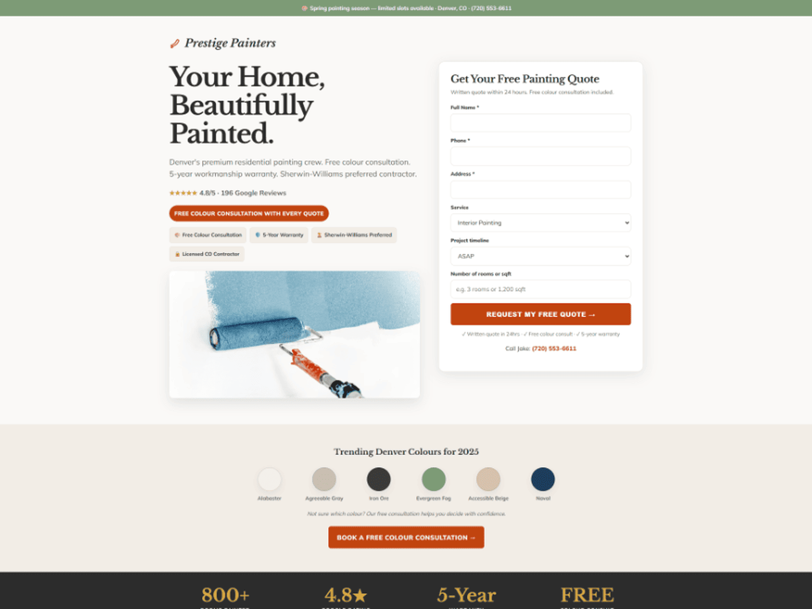 Landing Page Project 3