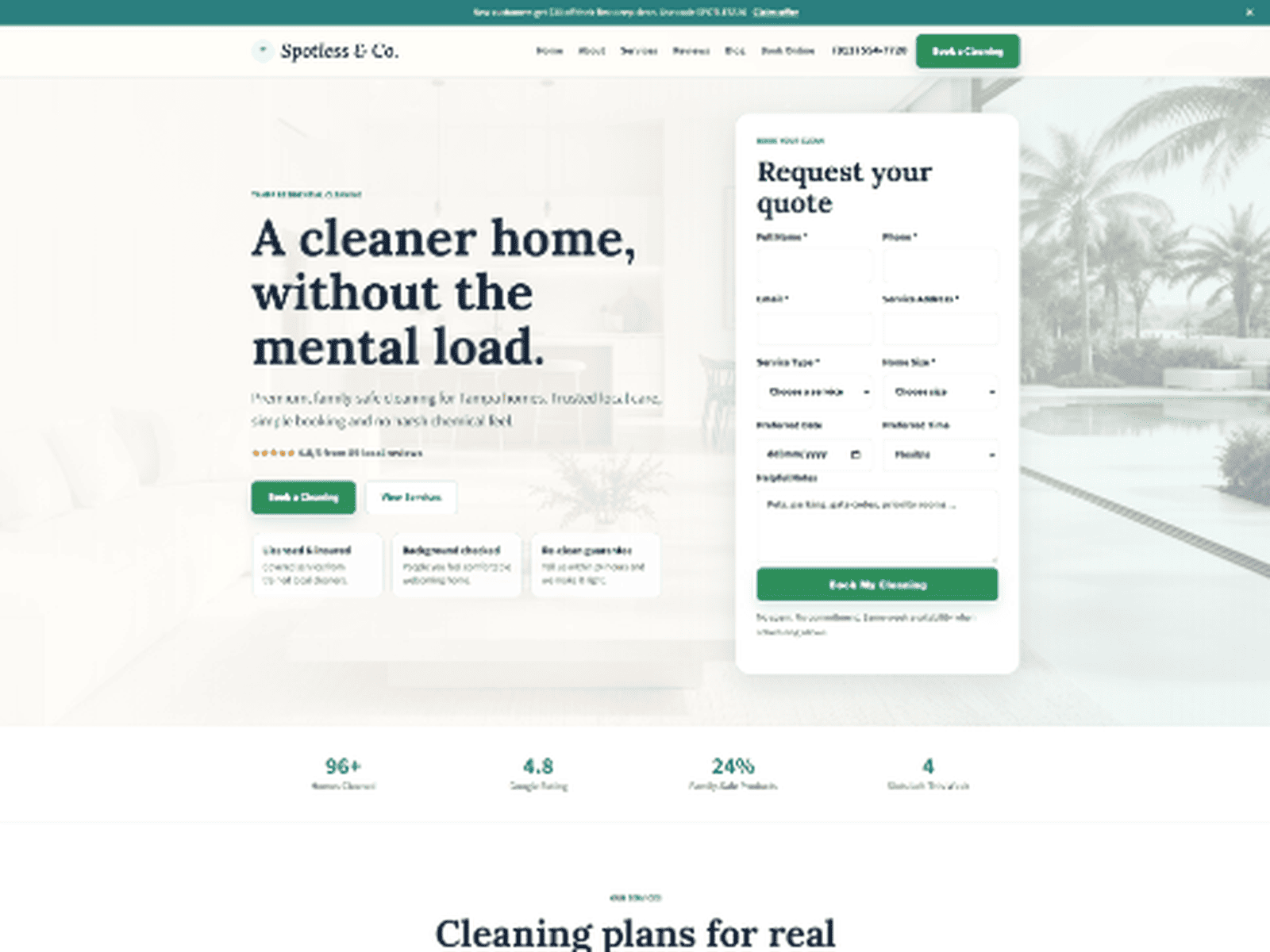 Local business website rebuild — project two